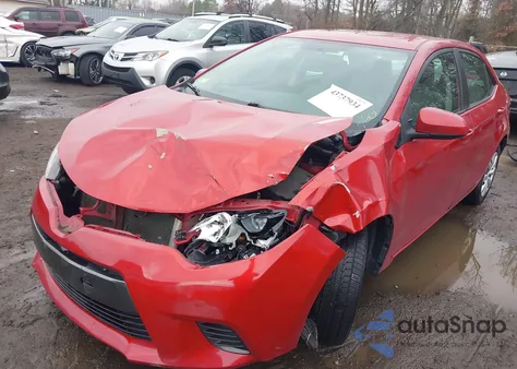 2016 Toyota Corolla Le из США, поврежденный, VIN 2T1BURHE2GC627896